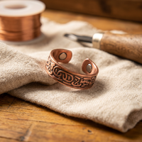 Elaine's Burr Copper Ring
