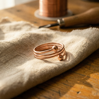 Elaine's Silt Copper Ring
