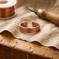 Elaine's Char Copper Ring