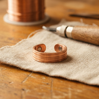 Elaine's Band Copper Ring