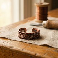 Elaine's Fern Copper Ring