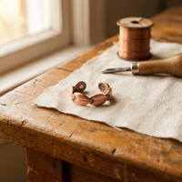 Elaine's Bind Copper Ring