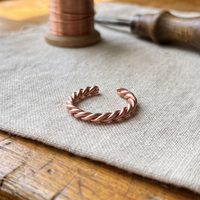 Elaine's Copper Tensor Ring