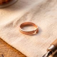 Elaine's Root Copper Ring