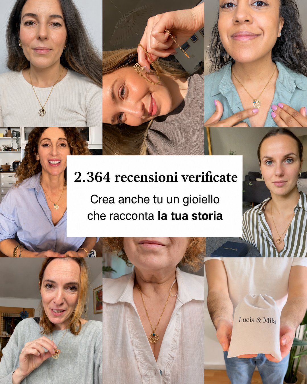 Elaine's Monogram Necklace – Every Letter, a Story