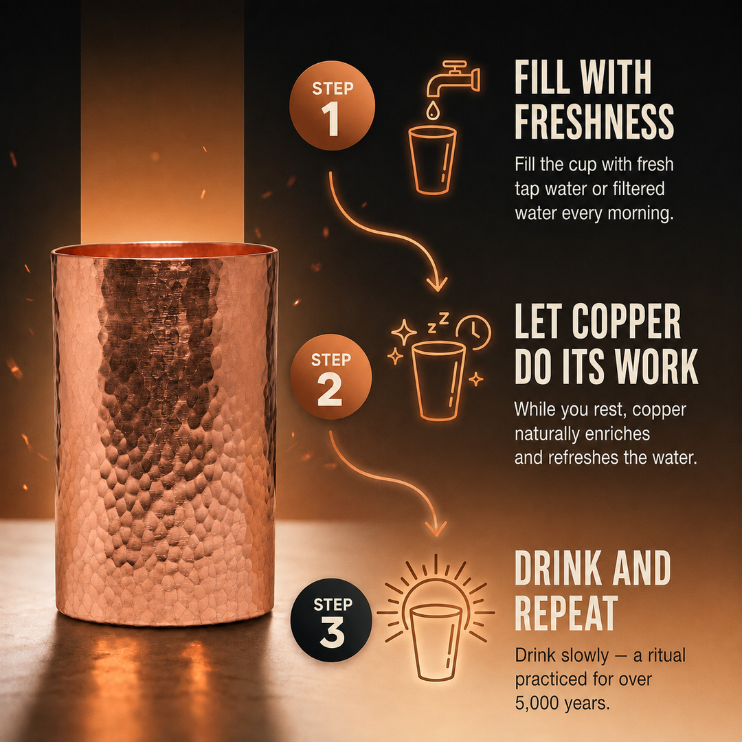 Elaine's Pure Copper Cup