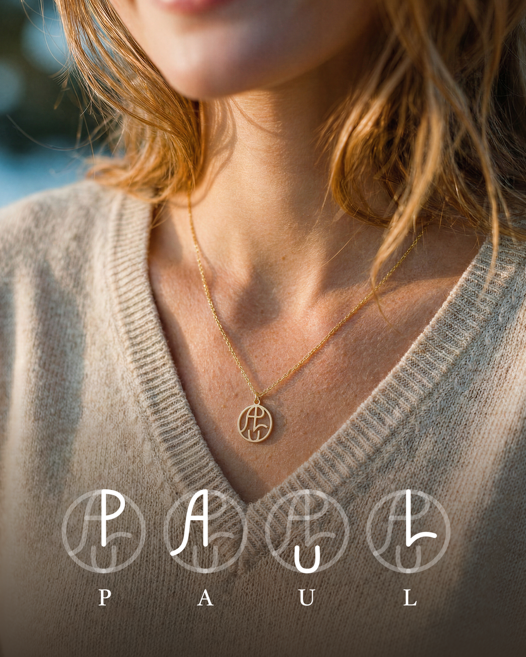 Elaine's Monogram Necklace – Every Letter, a Story