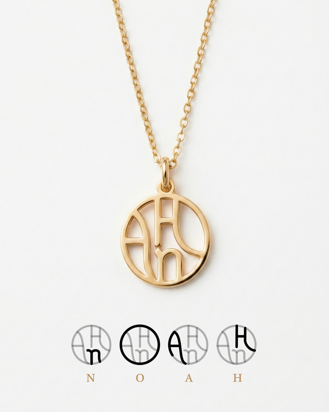 Elaine's Monogram Necklace – Every Letter, a Story