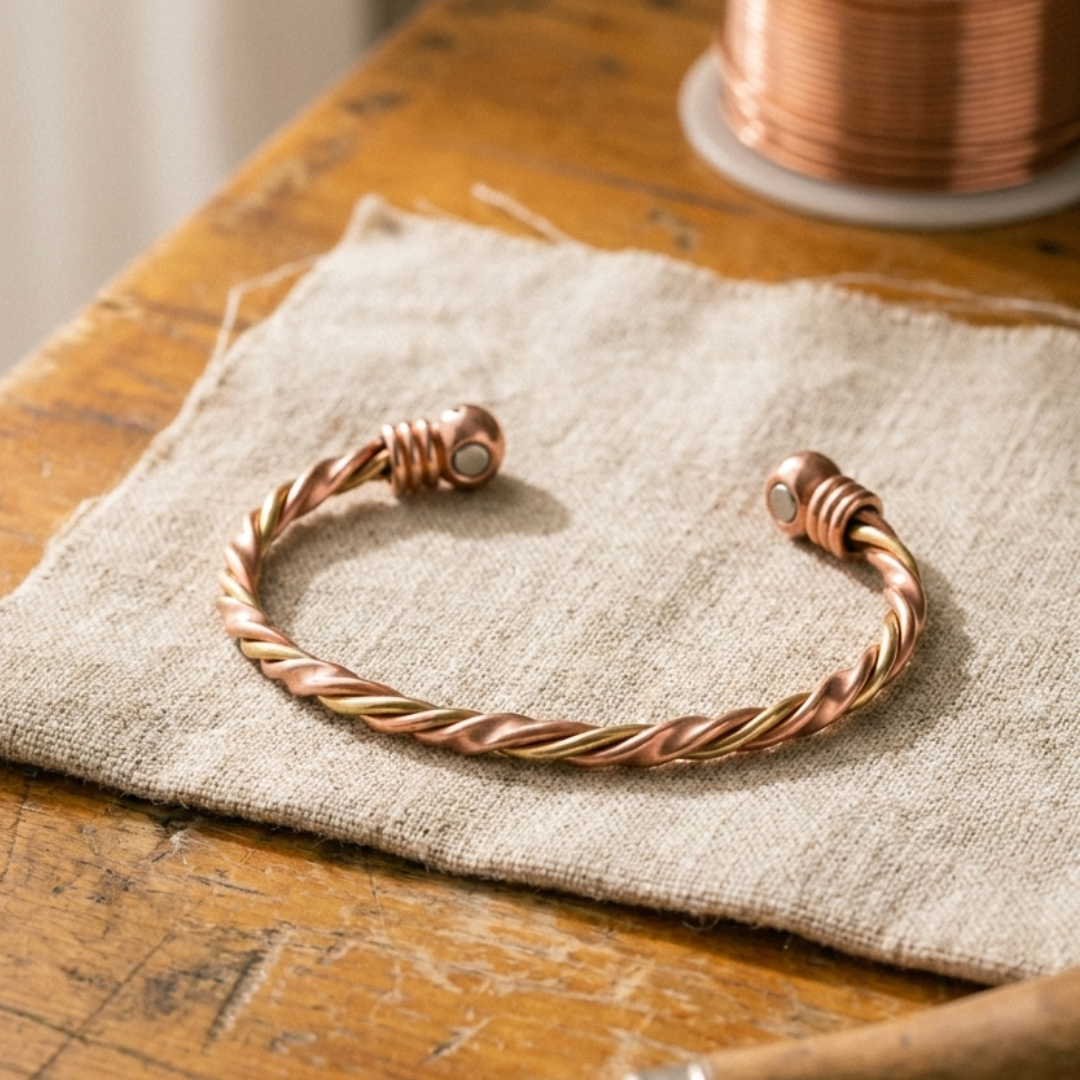 Elaine's River Copper Bracelet