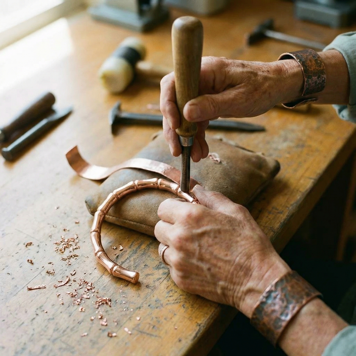 Elaine's Grove Copper Bracelet