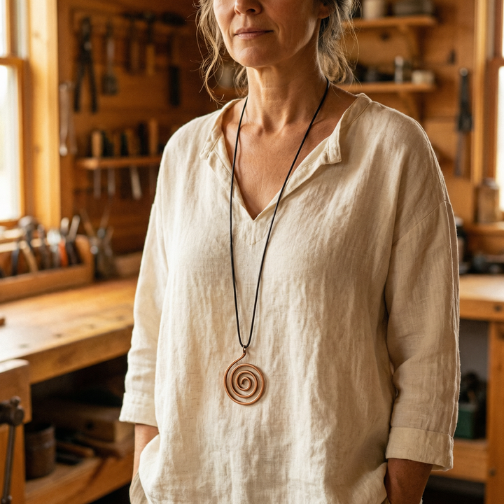 Elaine's Mesa Copper Necklace