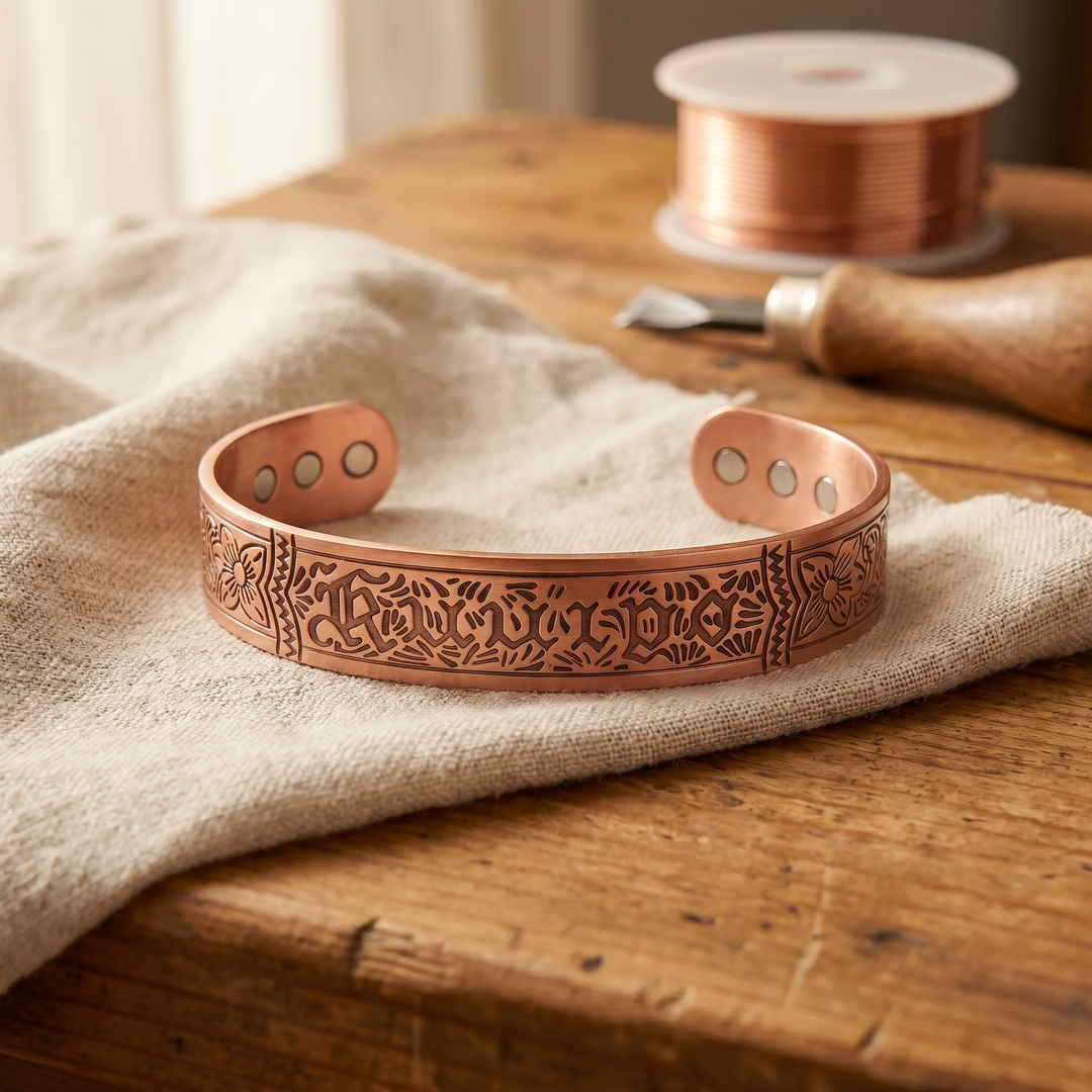Elaine's Drift Copper Bracelet