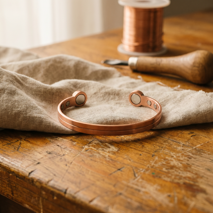 Elaine's Wick Copper Bracelet
