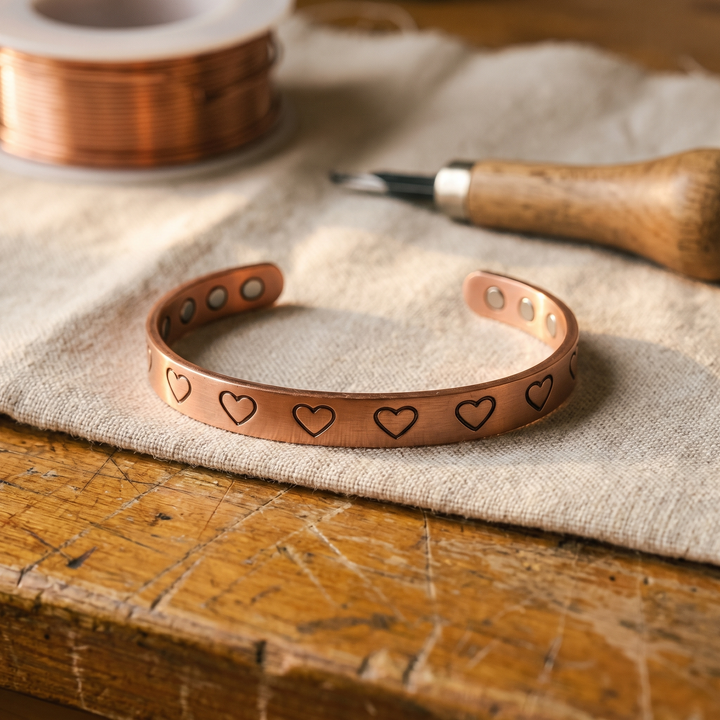 Elaine's Hearth Copper Bracelet