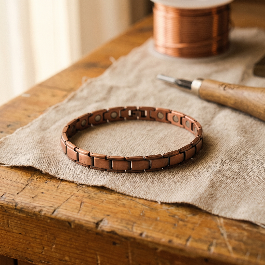 Elaine's Shore Copper Anklet
