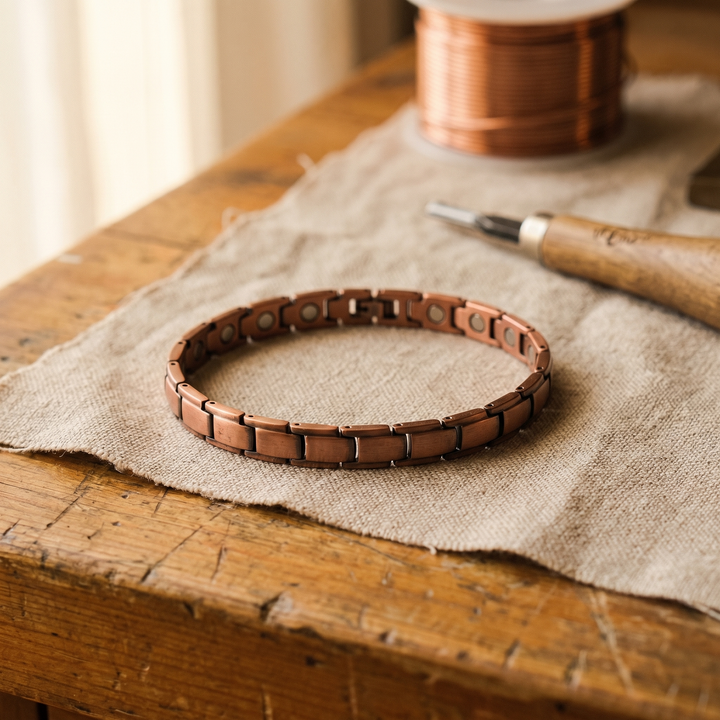 Elaine's Shore Copper Anklet