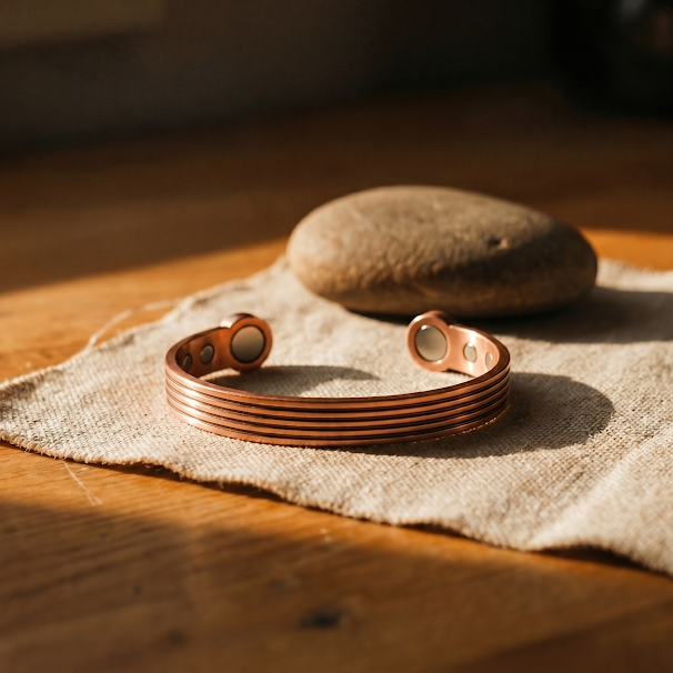 Elaine's Ridge Copper Bracelet