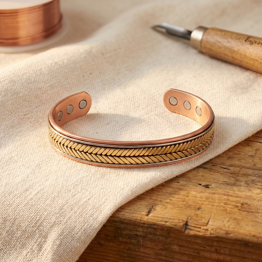 Elaine's Harvest Copper Bracelet