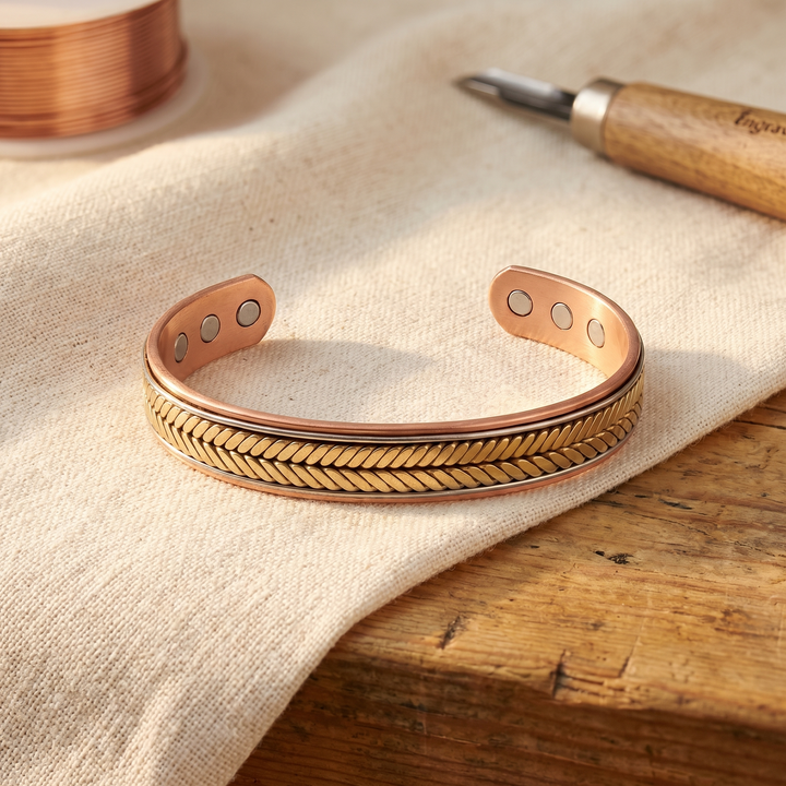 Elaine's Harvest Copper Bracelet