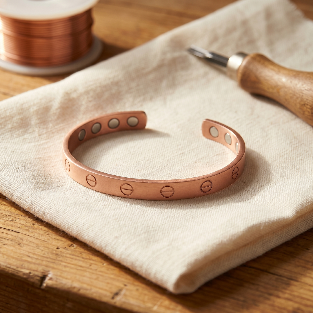 Elaine's Bolt Copper Bracelet