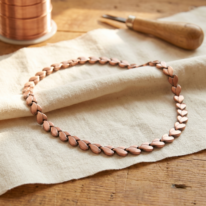 Elaine's Briar Copper Necklace