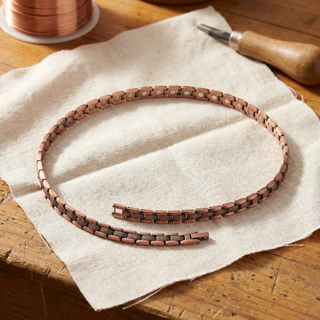 Elaine's Haze Copper Necklace