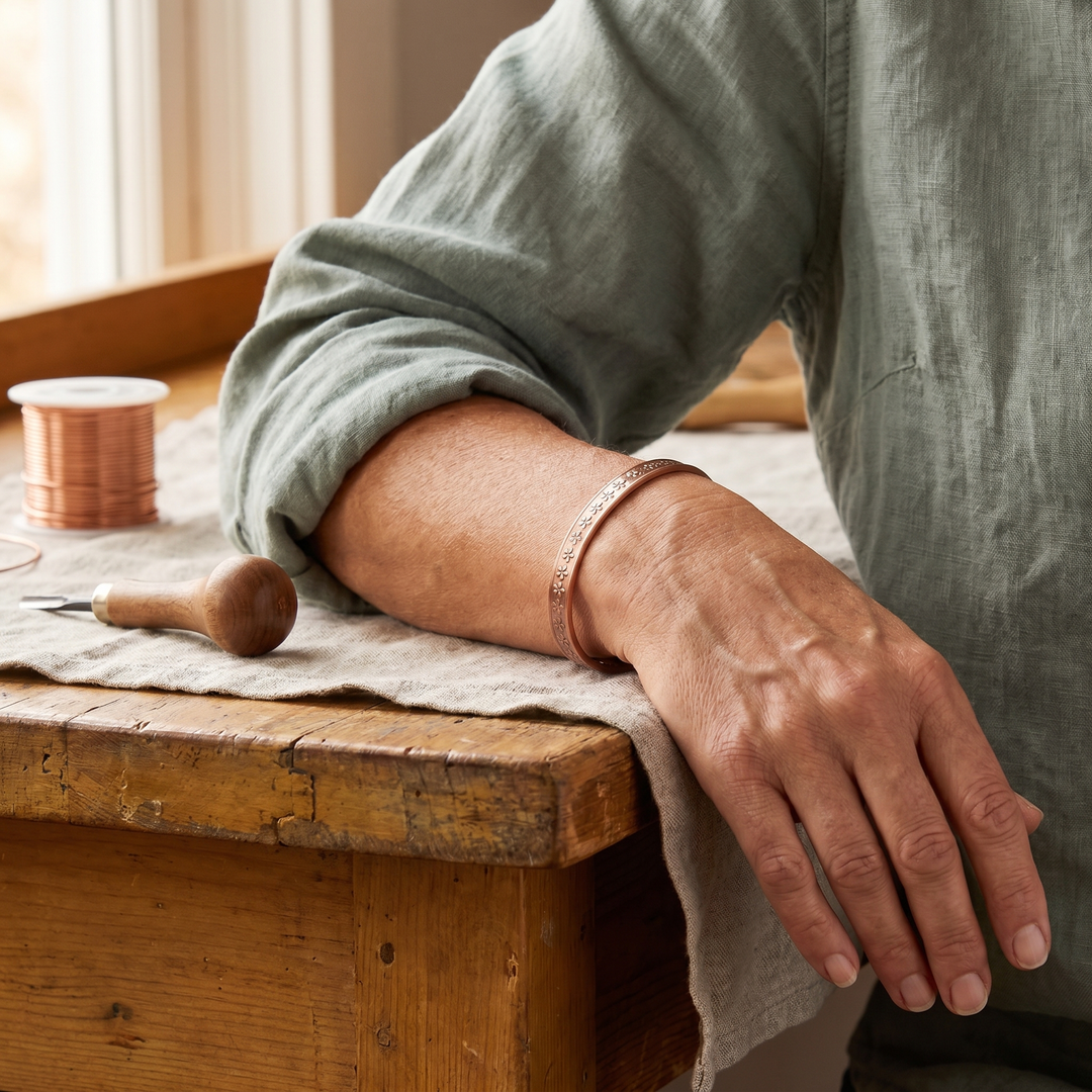 Elaine's Loch Copper Bracelet