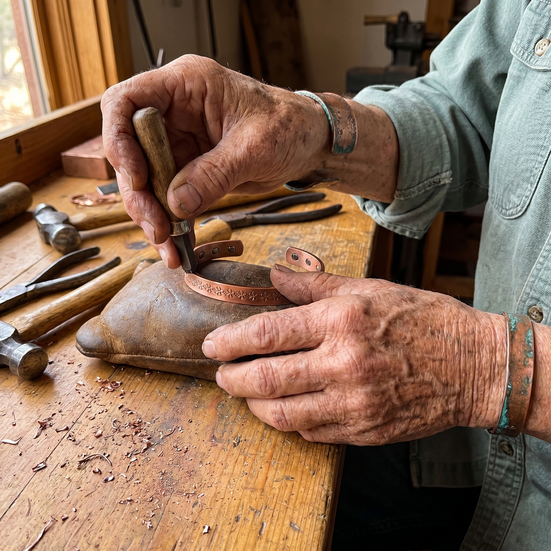 Elaine's Loch Copper Bracelet