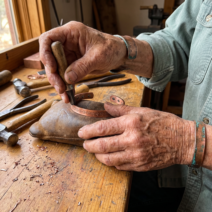 Elaine's Loch Copper Bracelet