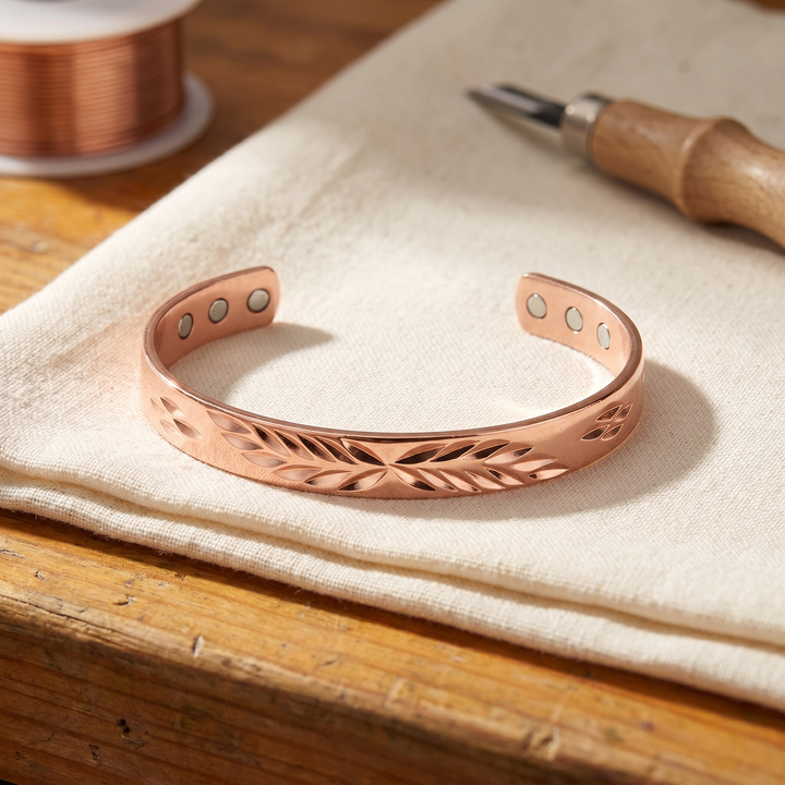 Elaine's Lunar Copper Bracelet