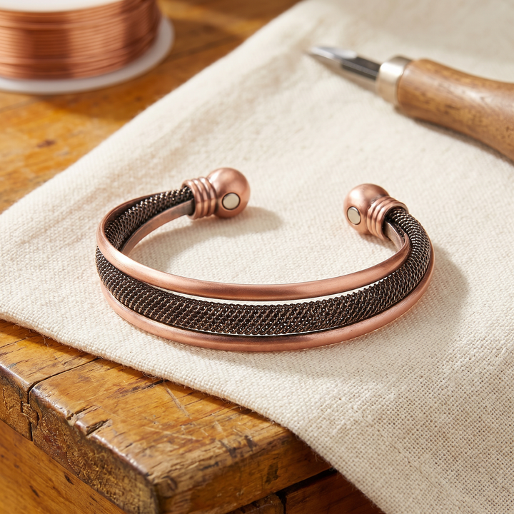 Elaine's Cairn Copper Bracelet