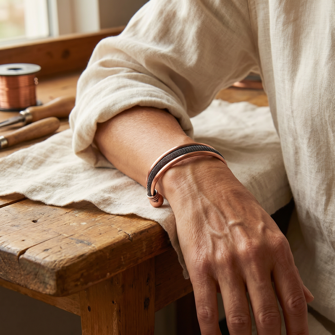 Elaine's Cairn Copper Bracelet