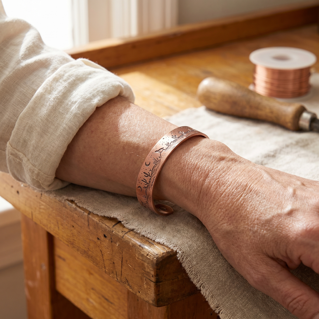 Elaine's Cove Copper Bracelet