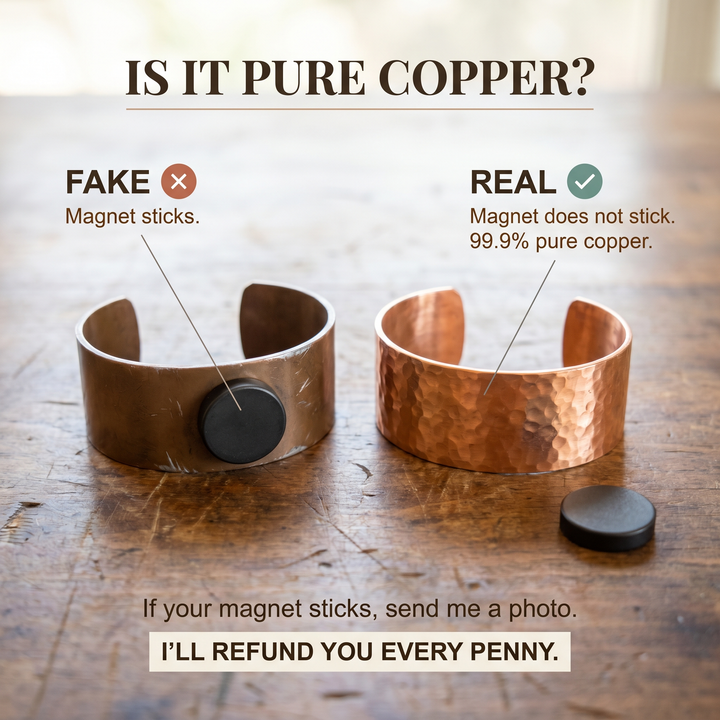 Elaine's Forge Copper Bracelet