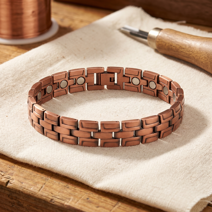 Elaine's Gorse Men's Copper Bracelet