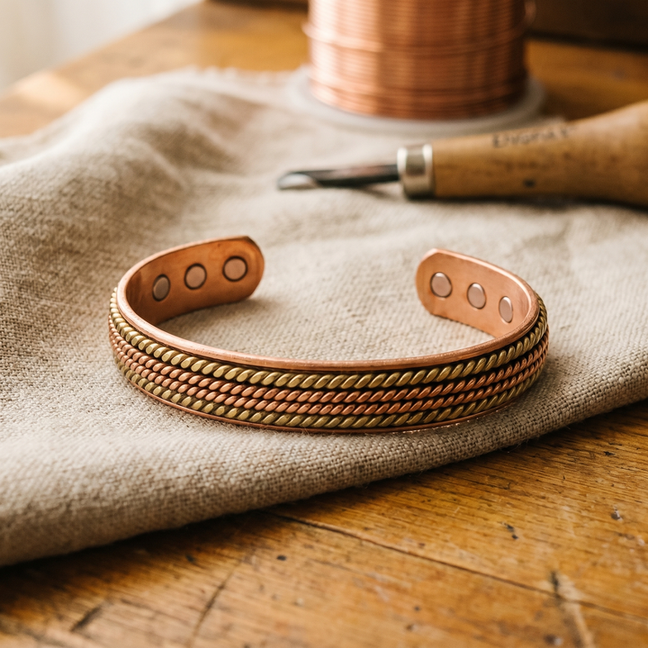 Elaine's Forge Copper Bracelet