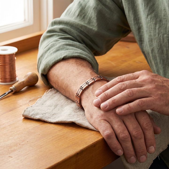 Elaine's Pike Men's Copper Bracelet