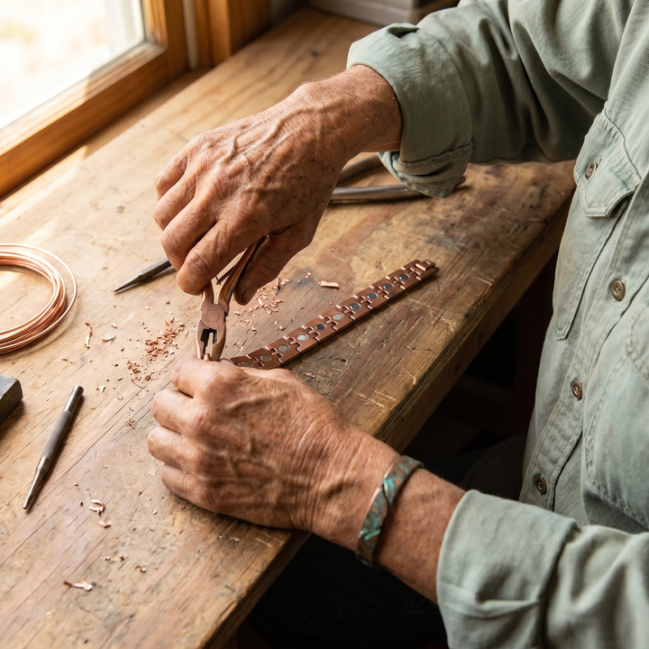 Elaine's Pike Men's Copper Bracelet