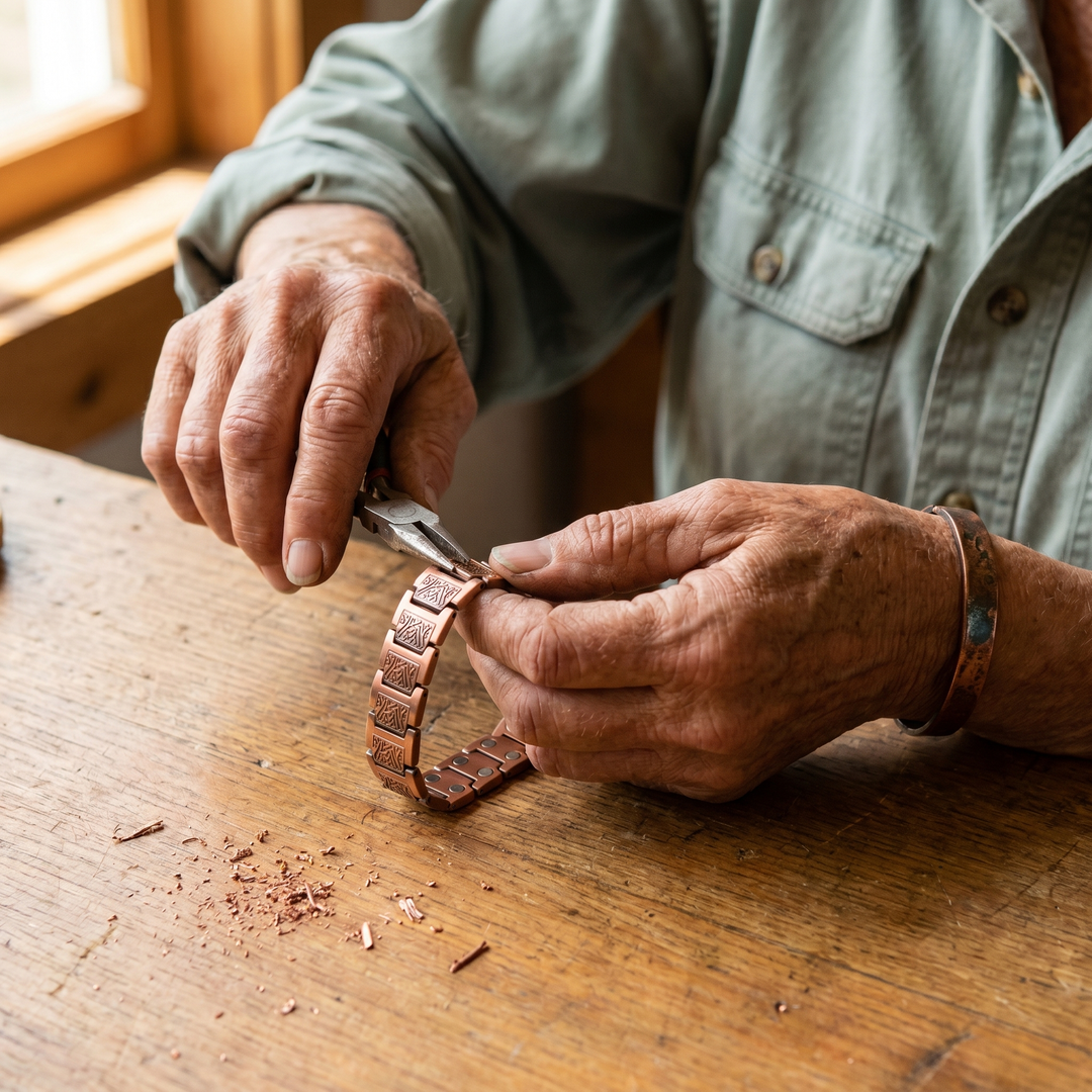 Elaine's Glen Men's Copper Bracelet