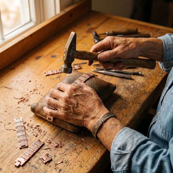 Elaine's Grit Men's Copper Bracelet