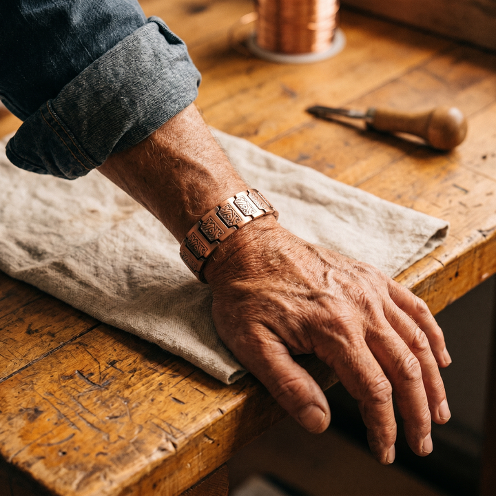 Elaine's Glen Men's Copper Bracelet