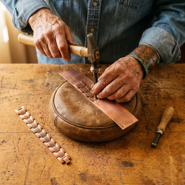 Elaine's Crag Copper Bracelet