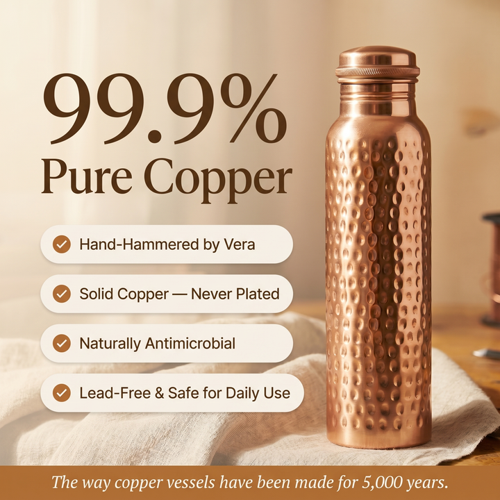 Elaine's Pure Copper Water Bottle