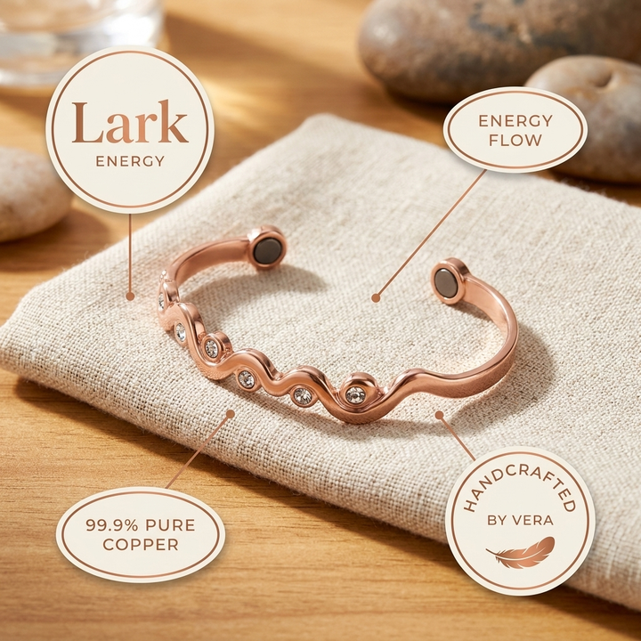 Elaine's Lark Copper Bracelet