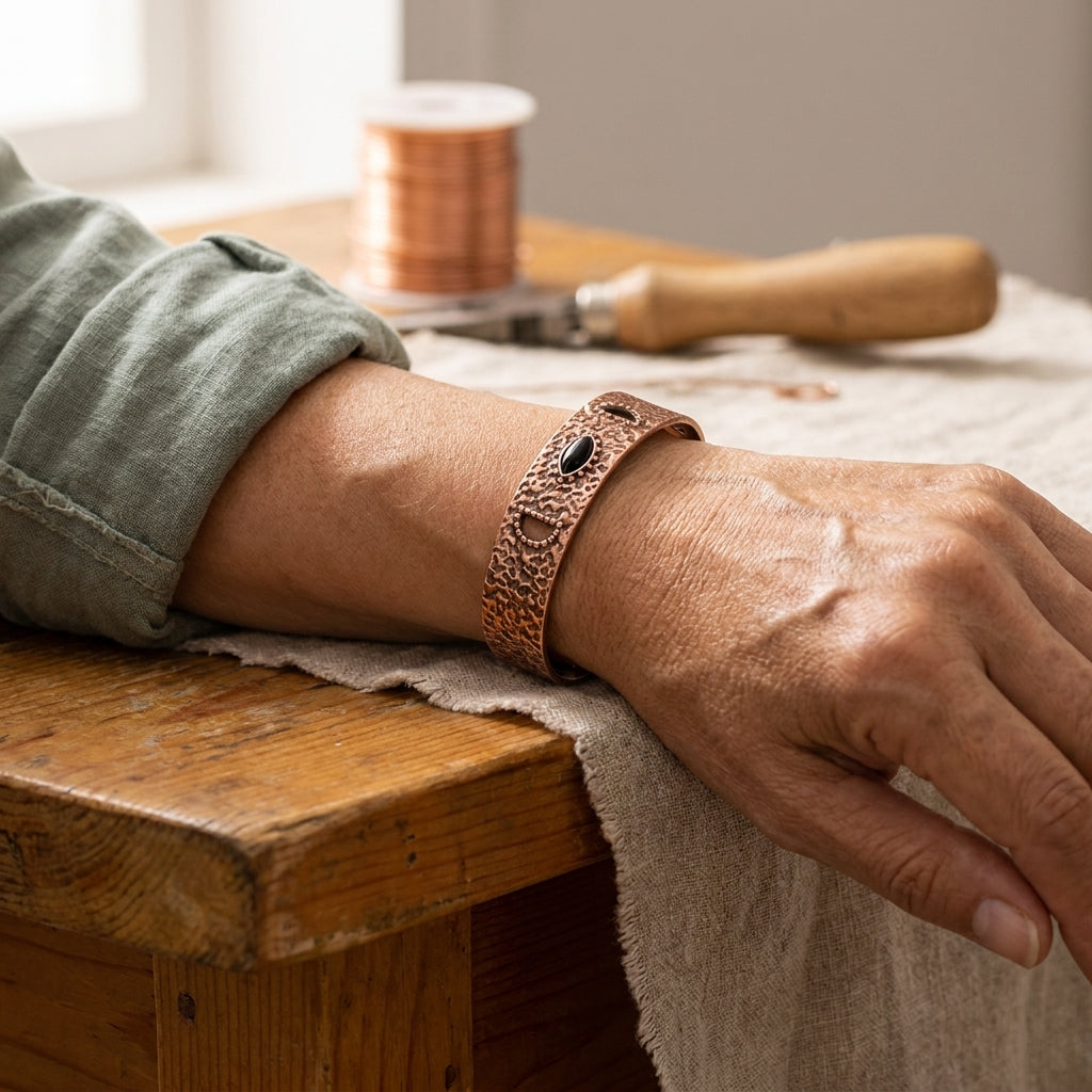 Elaine's Brume Copper Bracelet
