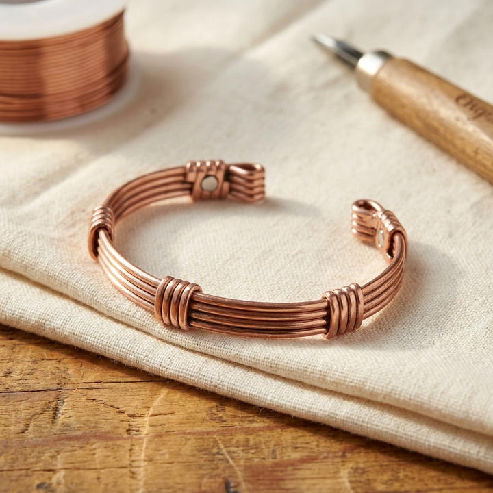 Elaine's Sere Copper Bracelet