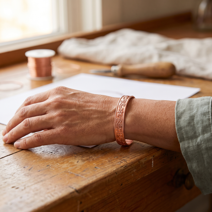 Elaine's Moor Copper Bracelet