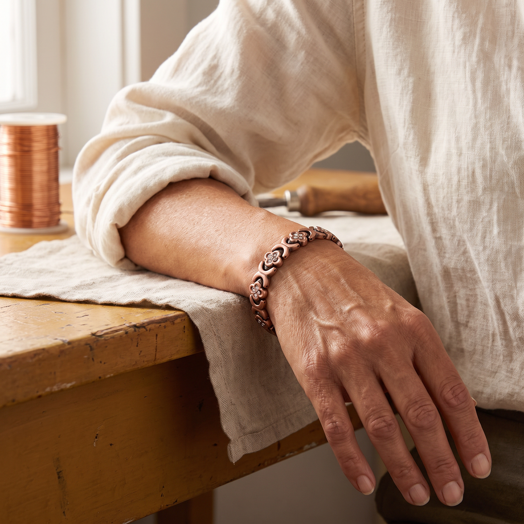 Elaine's Keel Copper Bracelet