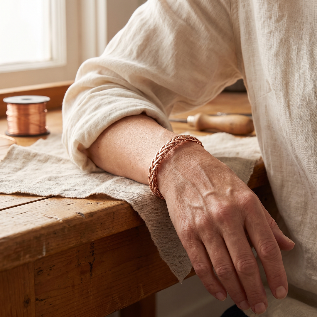 Elaine's Bramble Copper Bracelet