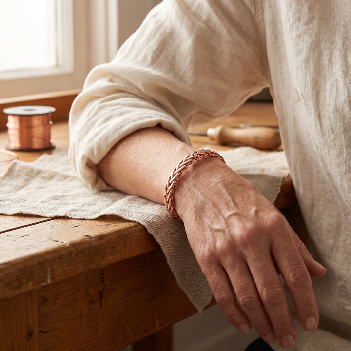 Elaine's Bramble Copper Bracelet